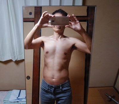 自宅筋トレで細マッチョ