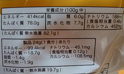 プロテイン成分
