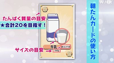 朝たんカード