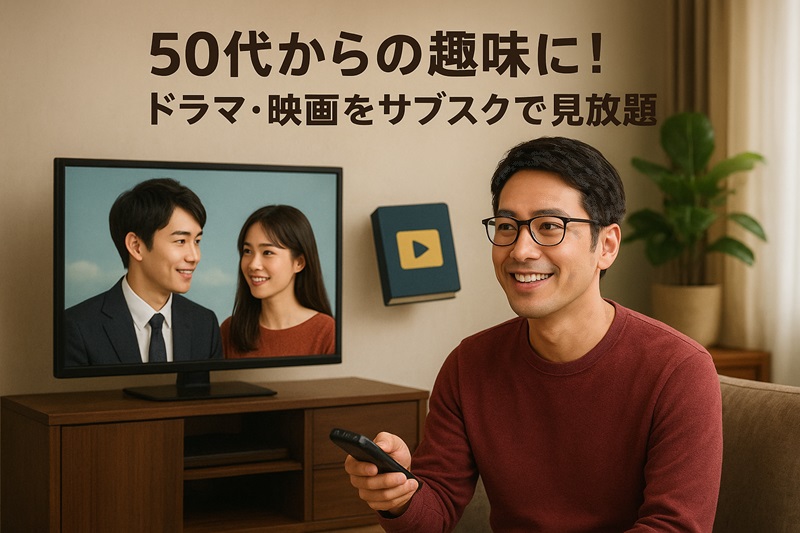 50代サブスク（VOD）がおすすめ