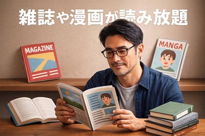 U-NEXTは雑誌マンガが読み放題