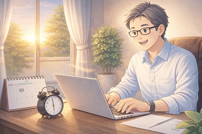 50代・会社員AIを使って朝1時間でブログを書く習慣