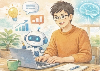 AIと一緒にブログ記事を書く