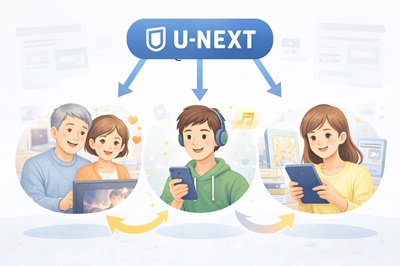 U-NEXTどんな人に向いている