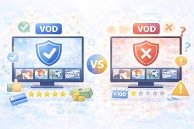 VOD比較