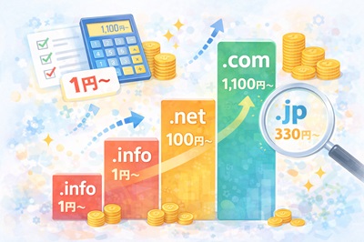 お名前.comの料金設定