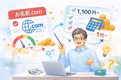 お名前.comの特徴と料金を解説