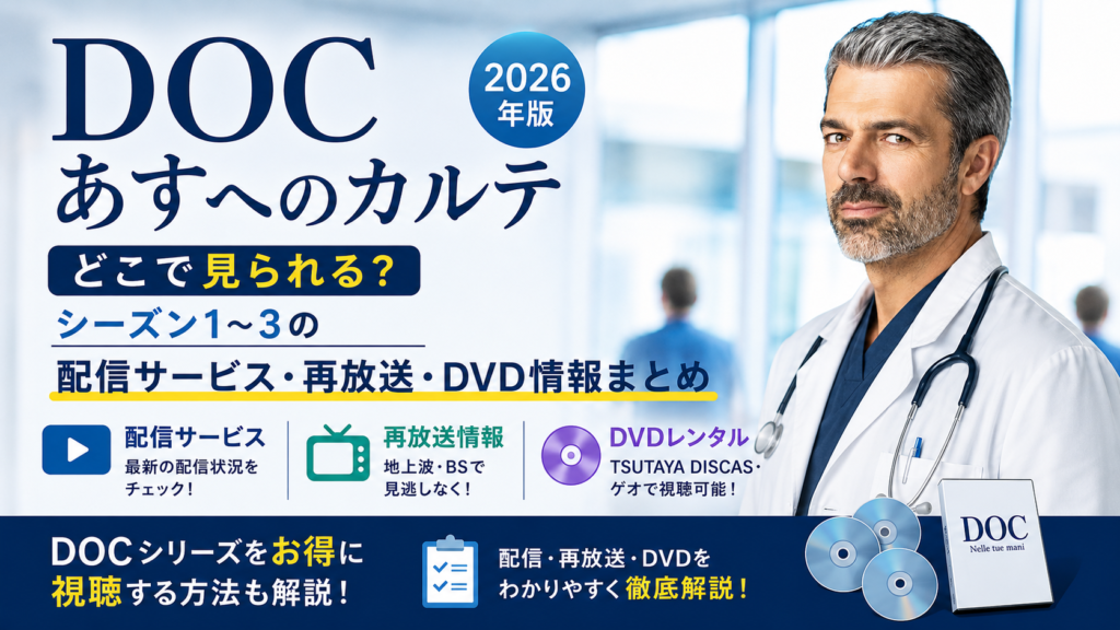 DOCあすへのカルテ配信視聴情報