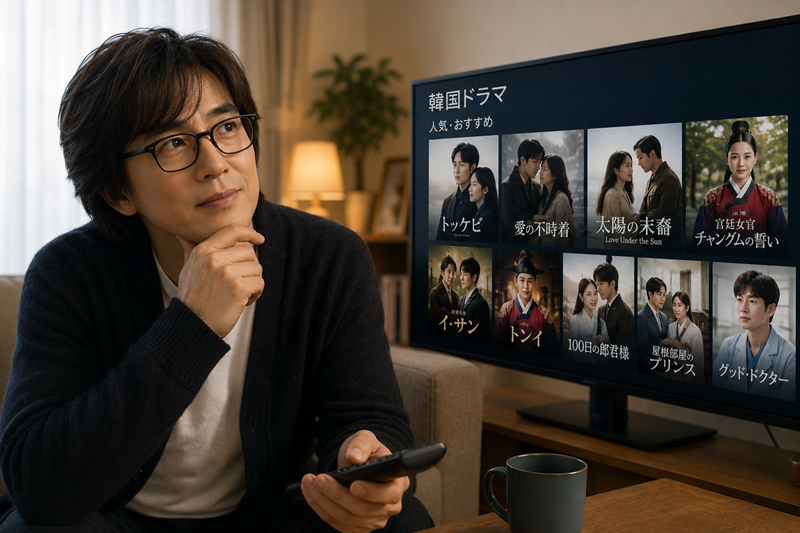 韓国ドラマは５０代男性におすすめで名作がズラリ
